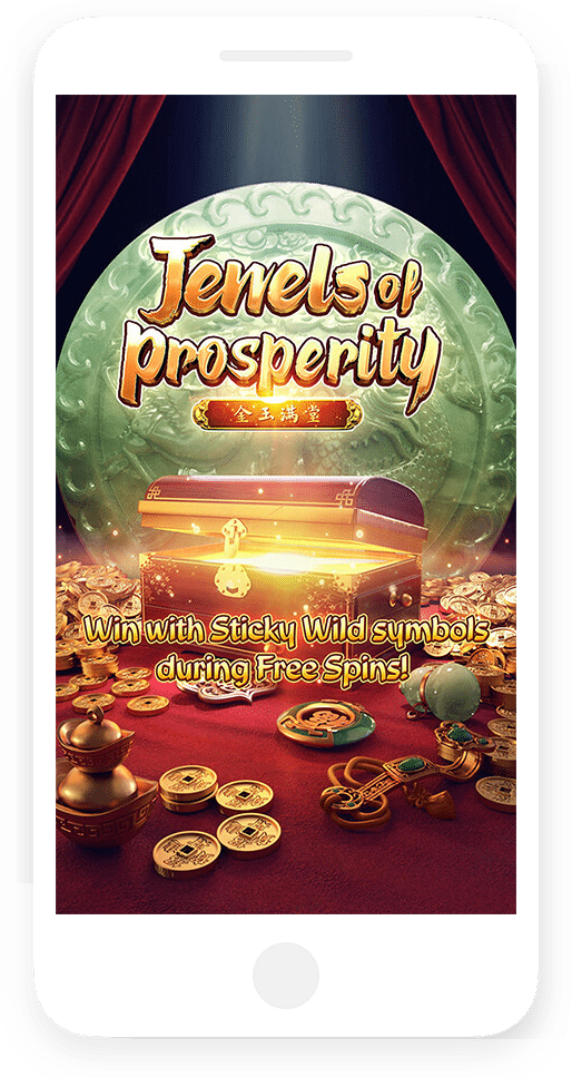Jewels of Prosperity Banner Mobile
