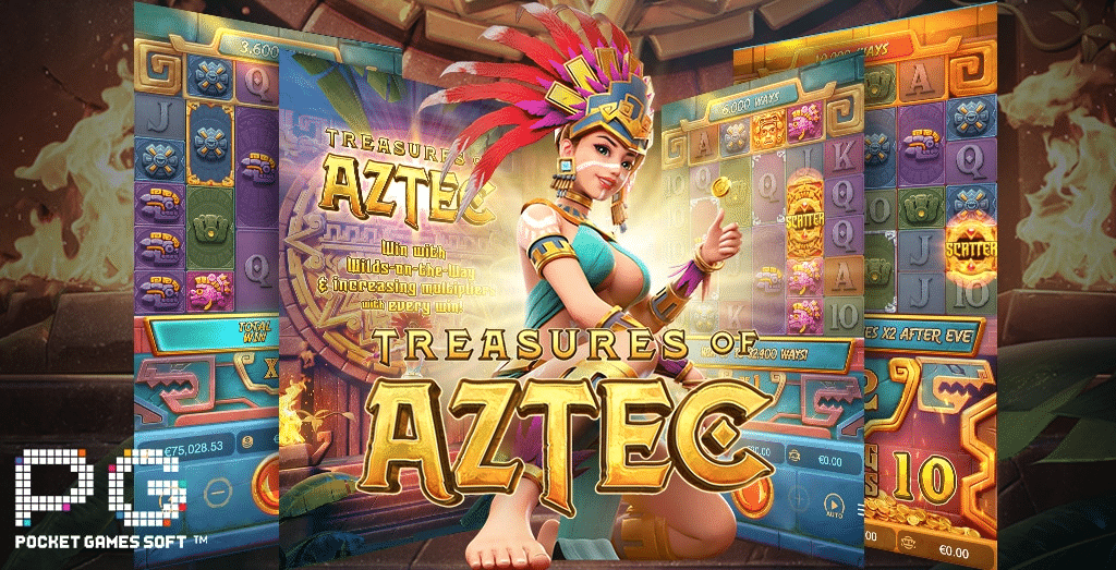 Treasures-of-Aztec รีวิวสล็อต